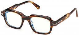Monturas - Tom Ford - FT6123-B - 055  STRIPED BROWN