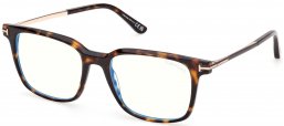 Monturas - Tom Ford - FT6124-B - 052  DARK HAVANA