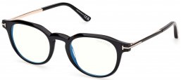 Monturas - Tom Ford - FT6125-B - 001  SHINY BLACK