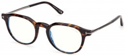 Monturas - Tom Ford - FT6125-B - 052  DARK HAVANA