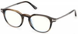 Monturas - Tom Ford - FT6125-B - 055  STRIPED BROWN
