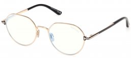 Monturas - Tom Ford - FT6127-B - 028  SHINY ROSE GOLD