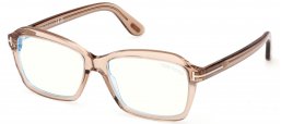 Monturas - Tom Ford - FT6129-B - 045  SHINY LIGHT BROWN