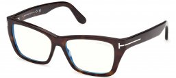 Monturas - Tom Ford - FT6132-B - 052  DARK HAVANA