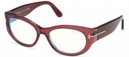 Monturas - Tom Ford - FT6133-B - 069  SHINY BURGUNDY