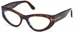 Monturas - Tom Ford - FT6134-B - 052  DARK HAVANA