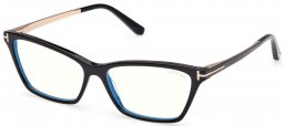 Monturas - Tom Ford - FT6135-B - 001  SHINY BLACK