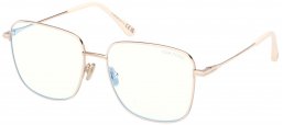 Monturas - Tom Ford - FT6136-B - 025  SHINY IVORY