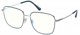 Monturas - Tom Ford - FT6136-B - 087  SHINY TURQUOISE
