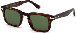 Lunettes de soleil - Tom Ford - DAX FT0751 - 52N  DARK HAVANA // GREEN