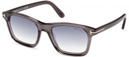 Gafas de Sol - Tom Ford - BARRON FT1179 - 20B  SHINY GREY // GREY GRADIENT
