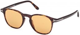 Gafas de Sol - Tom Ford - HOLT-02 FT1302 - 52E  DARK HAVANA // LIGHT BROWN