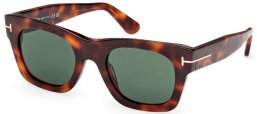 Gafas de Sol - Tom Ford - EMMA-02 FT1314 - 53N  HAVANA HONEY // GREEN