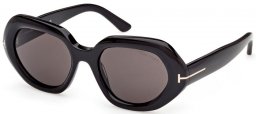 Gafas de Sol - Tom Ford - APRIL-02 FT1317 - 01A  SHINY BLACK // GREY