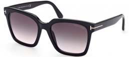 Gafas de Sol - Tom Ford - SELBY FT0952  - 01B  SHINY BLACK // GREY GRADIENT