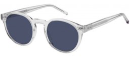 Gafas de Sol - Tommy Hilfiger - TH 1795/S - 900 (KU) CRYSTAL // BLUE GREY