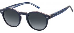 Sunglasses - Tommy Hilfiger - TH 1795/S - PJP (9O) BLUE // DARK GREY GRADIENT