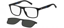 Monturas - Tommy Hilfiger - TH 1903/CS - 807 (M9) BLACK // CLEAR + CLIP ON GREY POLARIZED