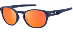 Gafas de Sol - Tommy Hilfiger - TH 1912/S - FLL (B8) MATTE BLUE // RED MULTILAYER HIGH CONTRAST