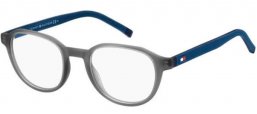 Lunettes de vue - Tommy Hilfiger - TH 1949 - 8HT MATTE GREY BLUE