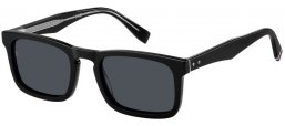 Sunglasses - Tommy Hilfiger - TH 2068/S - 807 (IR) BLACK // GREY