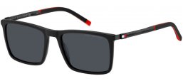 Gafas de Sol - Tommy Hilfiger - TH 2077/S - 003 (IR) MATTE BLACK // GREY