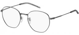 Lunettes de vue - Tommy Hilfiger - TH 2114/F - R80 MATTE DARK RUTHENIUM