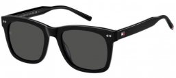 Lunettes de soleil - Tommy Hilfiger - TH 2184/S - 807 (IR) BLACK // GREY