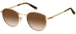 Sunglasses - Tommy Hilfiger - TH 2217/S - 000 (HA) ROSE GOLD // BROWN GRADIENT