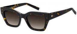 Gafas de Sol - Tommy Hilfiger - TH 2264/S - 086 (HA) DARK HAVANA // BROWN GRADIENT