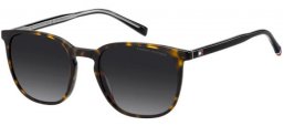 Gafas de Sol - Tommy Hilfiger - TH 2266/S - 086 (9O) DARK HAVANA // DARK GREY GRADIENT