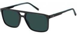 Sunglasses - Tommy Hilfiger - TH 2280/S - ETJ (KU) BLACK TEAL // BLUE