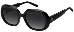Gafas de Sol - Tommy Hilfiger - TH 2284/S - 807 (9O) BLACK // DARK GREY GRADIENT