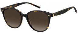 Gafas de Sol - Tommy Hilfiger - TH 2289/S - 086 (HA) DARK HAVANA // BROWN GRADIENT