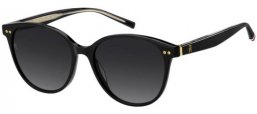 Sunglasses - Tommy Hilfiger - TH 2289/S - 807 (9O) BLACK // DARK GREY GRADIENT