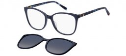 Frames - Tommy Hilfiger - TH 2294/C - PJP (Z7) BLUE // CLEAR + CLIP ON BLUE GRADIENT POLARIZED