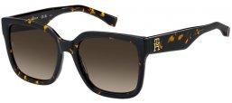 Gafas de Sol - Tommy Hilfiger - TH 2342/S - 086 (HA) DARK HAVANA // BROWN GRADIENT