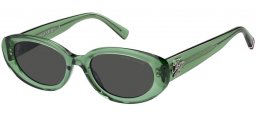 Gafas de Sol - Tommy Hilfiger - TH 2344/S - 1ED (IR) GREEN // GREY