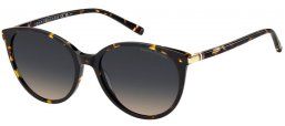 Gafas de Sol - Tommy Hilfiger - TH 2350/S - 086 (I4) DARK HAVANA // BLUE GRADIENT PEACH