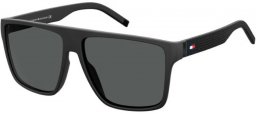 Gafas de Sol - Tommy Hilfiger - TH 1717/S - 003 (IR) MATTE BLACK // GREY