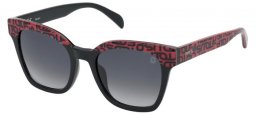 Sunglasses - Tous - STOB25 - 0LA1  LOGOMANIA BLACK OPAL RED // GREY GRADIENT