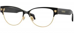 Monturas - Versace - VE1318 - 1433  BLACK GOLD