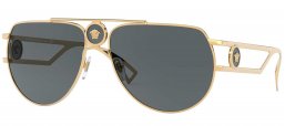 Gafas de Sol - Versace - VE2225 - 100287 GOLD // GREY