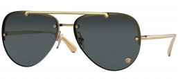 Gafas de Sol - Versace - VE2231 - 100287 GOLD // DARK GREY