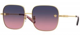 Gafas de Sol - Versace - VE2246D - 1002I6  GOLD // BLUE GRADIENT PINK