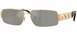 Gafas de Sol - Versace - VE2257 - 100230  GOLD // GREEN MIRROR SILVER