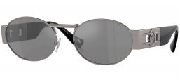 Gafas de Sol - Versace - VE2264 - 10016G  MATTE GUNMETAL // GREY MIRROR SILVER