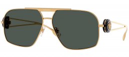Gafas de Sol - Versace - VE2269 - 100287  GOLD // DARK GREY
