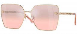 Gafas de Sol - Versace - VE2270D - 12527E  PALE GOLD // LIGHT PINK GRADIENT MIRROR SILVER