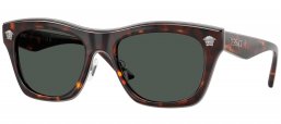 Gafas de Sol - Versace - VE2272 - 108/87 HAVANA // DARK GREY